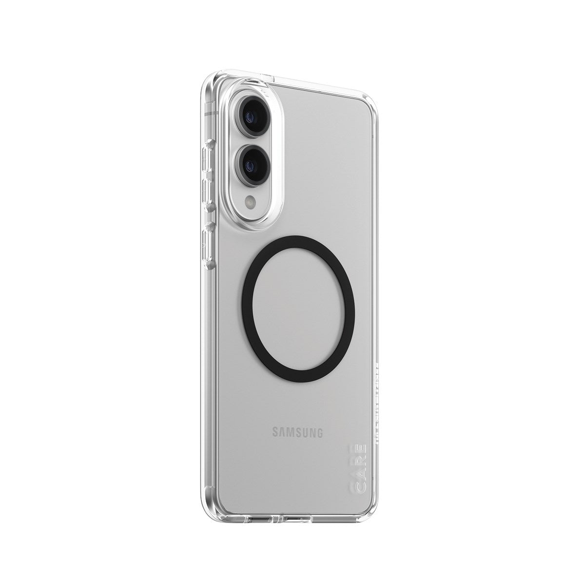 CARE by PanzerGlass® Flagship Case Transparent Urban Combat m. Schwarz Qi Compatible Samsung Galaxy PS